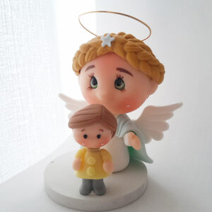 Santo Anjo da Guarda com menino