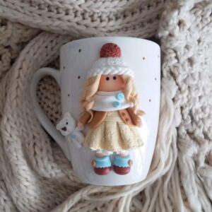 Caneca Decorada - Boneca Russa