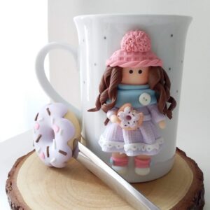 Caneca Decorada - Boneca Russa