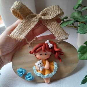 Enfeite de Porta Boneca