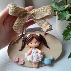 Enfeite de Porta Boneca