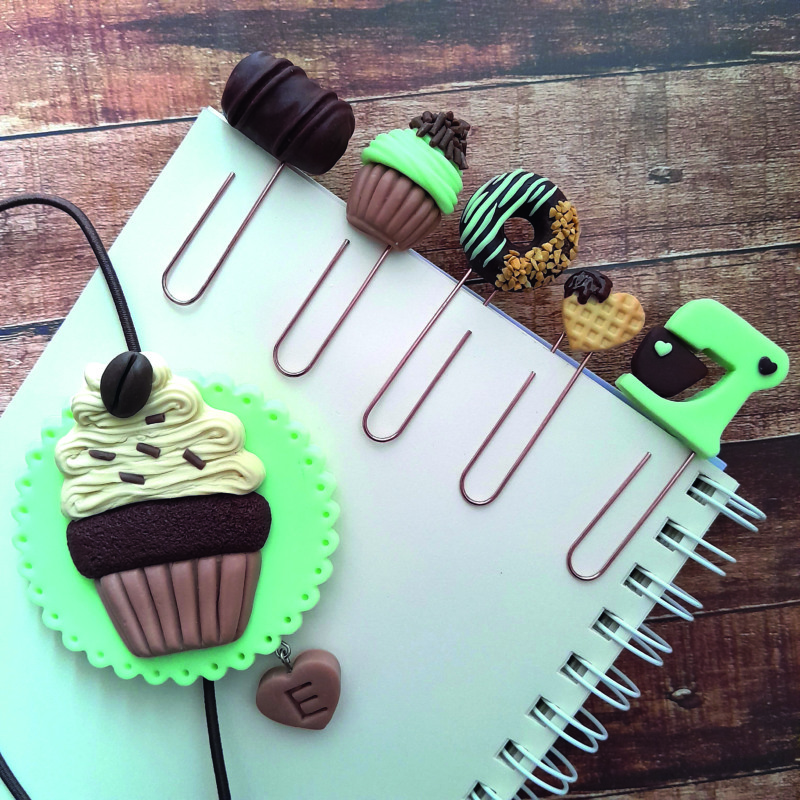 Kit clips decorados - Imagem 3