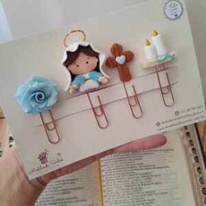 Clips decorados - Nossa Senhora das Graças
