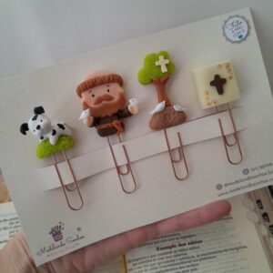 Clips decorados - São Francisco de Assis