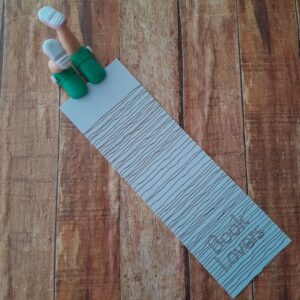 Marcador de página - Bermuda verde