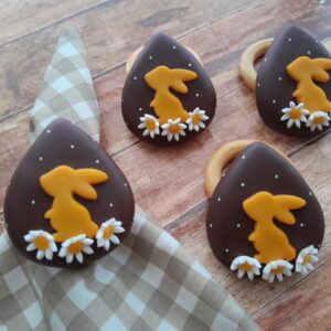 Porta-guardanapo (ovo chocolate)