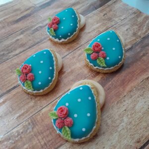 Porta-guardanapo (ovo azul)