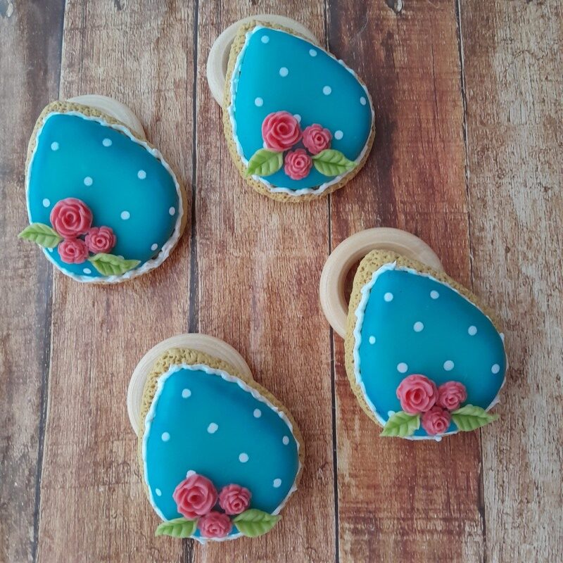 Porta-guardanapo (ovo azul) - Imagem 3