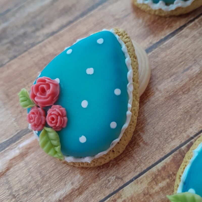 Porta-guardanapo (ovo azul) - Imagem 2