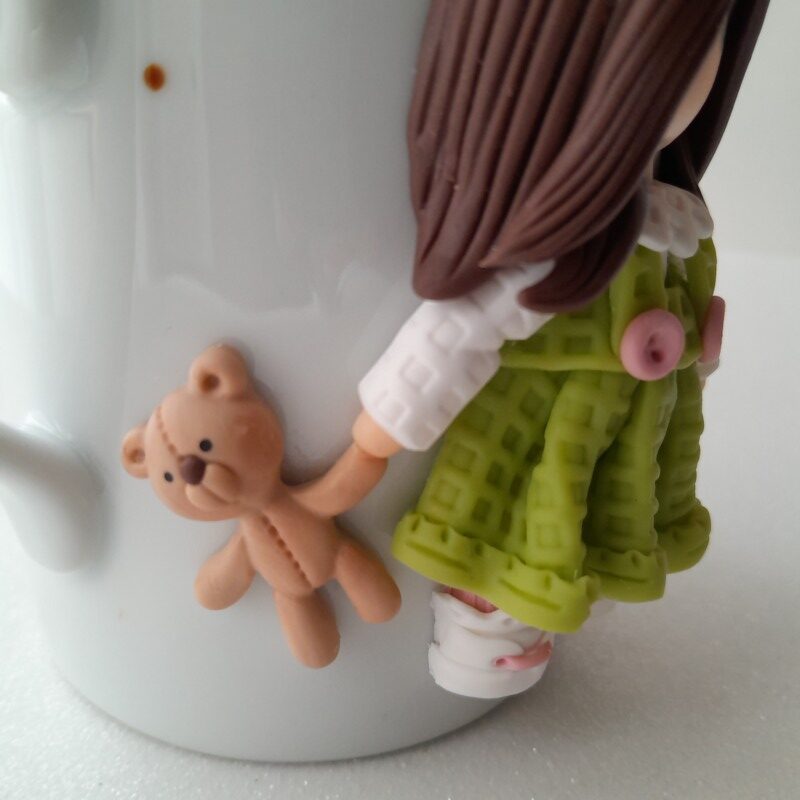 Kit caneca decorada e colher de sobremesa - Imagem 5