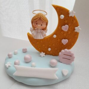 Anjo na Lua - Nascimento ou Batismo (menina)